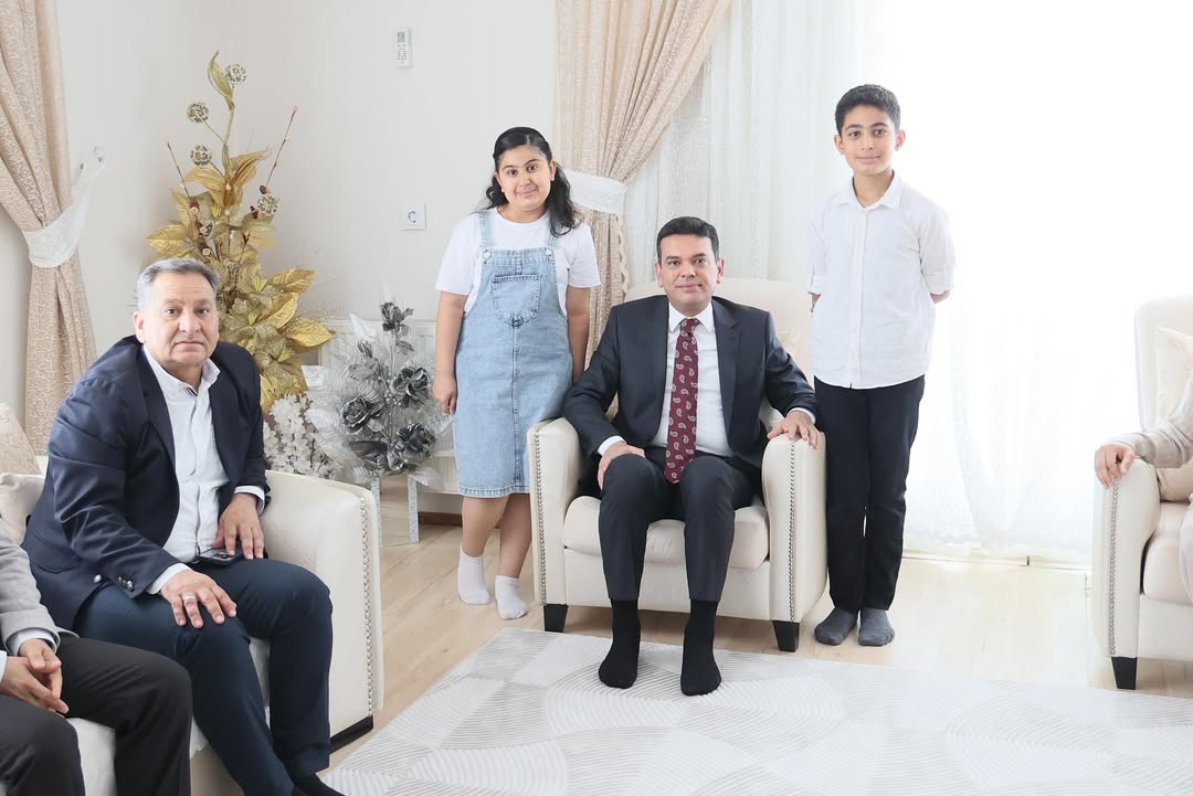 KAYMAKAMIMIZ ABDULLAH ŞAHİN KIYMETLİ AİLEMİZE MİSAFİR OLDU